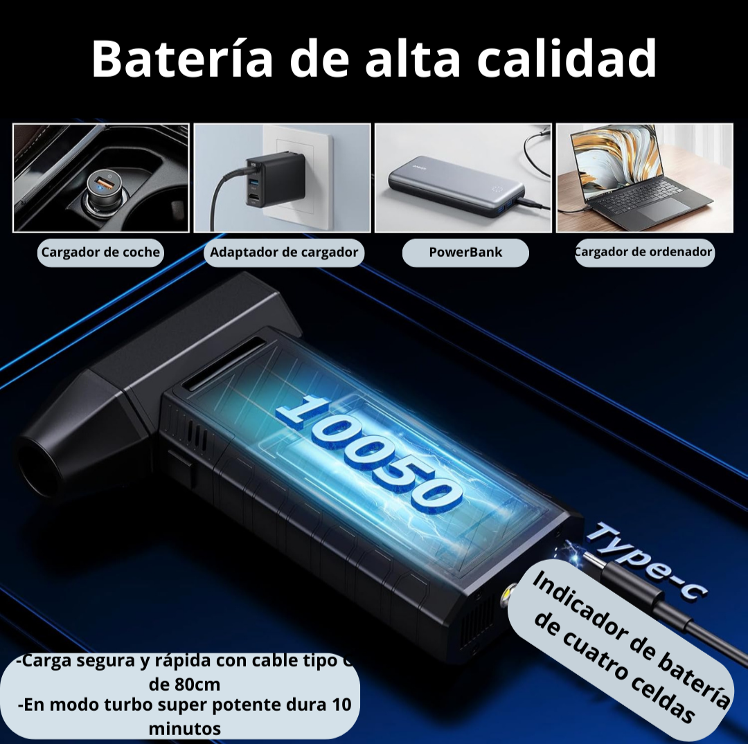 TurboJet™ Mini soplador de aire
