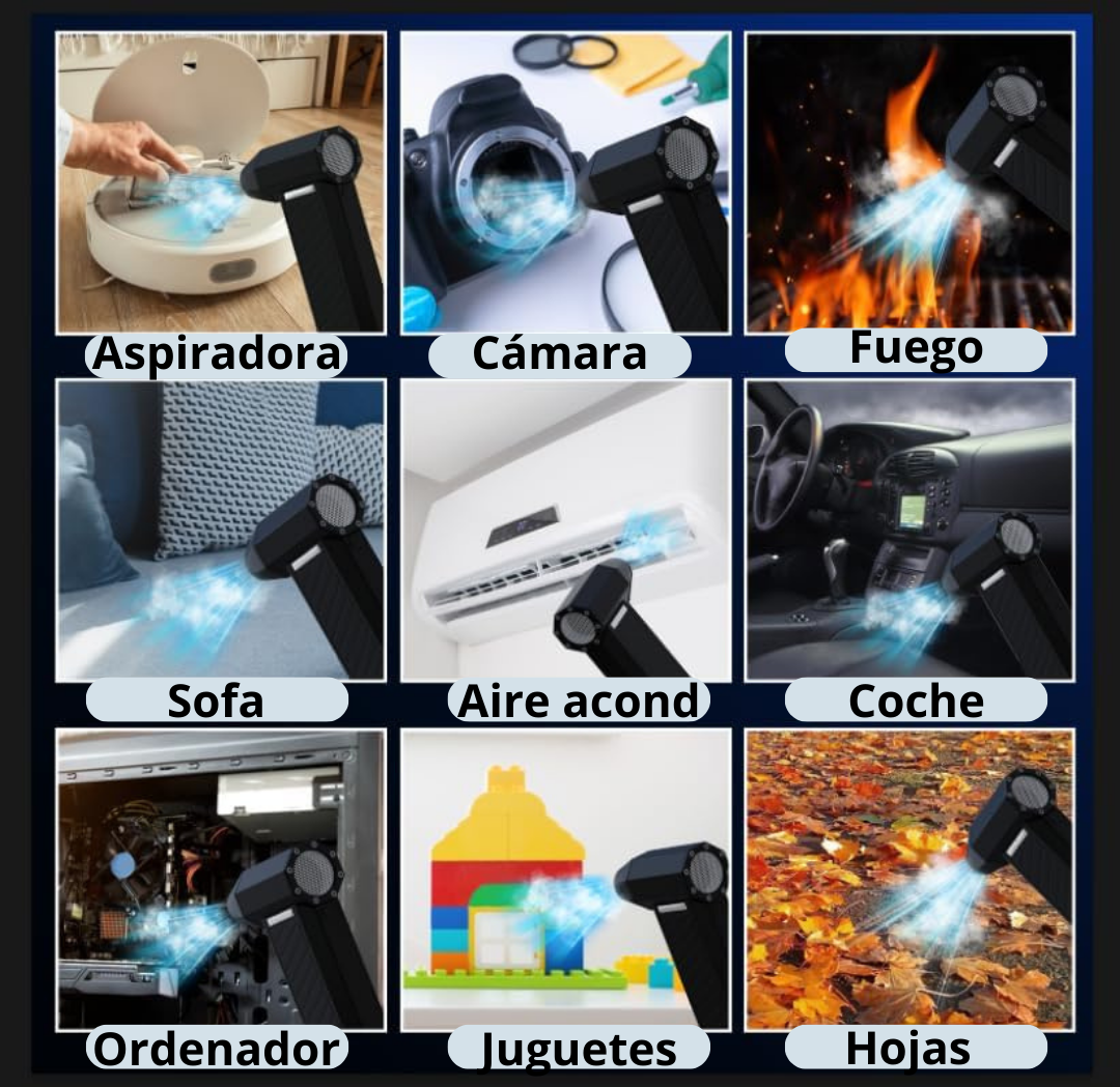 TurboJet™ Mini soplador de aire